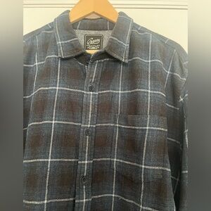 Grayers Dark Gray Heritage Flannel Shirt, Plaid, Fall Vibes